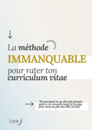 La méthode immanquable pour rater son CV